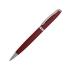 Ручка металлическая шариковая «Flow» soft-touch, красный/серебристый, красный/серебристый, металл с покрытием soft-touch