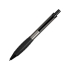Ручка металлическая шариковая «Bazooka» с грипом, серый/черный, серый/черный, металл/резина