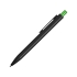 Ручка металлическая шариковая «Blaze» с цветным зеркальным слоем, черный/зеленое яблоко, черный/зеленое яблоко, металл