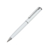 Шариковая металлическая ручка с анодированным слоем Monarch, белая, белый, алюминий