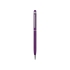 Ручка-стилус шариковая Jucy Soft с покрытием soft touch, фиолетовый (Р), фиолетовый, металл с покрытием soft-touch