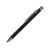 Ручка шариковая UMA «STRAIGHT GUM» soft-touch, с зеркальной гравировкой, черный
