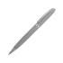 Ручка металлическая шариковая Flow soft-touch, светло-серый/серебристый, свтло-серый/серебристый, металл с покрытием soft-touch