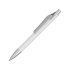 Ручка металлическая шариковая Large, белый/серебристый, белый/серебристый, металл