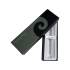 Ручка шариковая Pierre Cardin CAPRE. Цвет - черный. Упаковка Е-2., черный/серебристый, корпус- латунь/лак, отделка и детали дизайна- сталь/хром