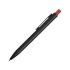 Ручка металлическая шариковая «Blaze» с цветным зеркальным слоем, черный/красный, черный/красный, металл