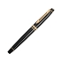 Ручка роллер Waterman модель Expert 3 Black GT в футляре, черный/золотистый, ювелирная латунь/лак/позолота 23К