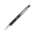 Шариковая ручка Jewel, черный/серебристый, черный/серебристый, алюминий