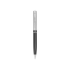 Ручка шариковая Parisien в чехле, черный/серебристый, металл