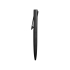 Ручка металлическая шариковая «Bevel», черный, черный, пластик/металл