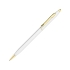 Ручка шариковая «Женева» белый перламутр, белый, металл