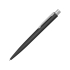 Ручка шариковая металлическая LUMOS soft-touch, черный, черный, металл