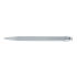 Ручка шариковая Pierre Cardin PRIZMA. Цвет - серебристый. Упаковка Е, серебристый, корпус- латунь с лакированным покрытием, отделка и детали дизайна- сталь/хром