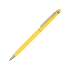 Ручка-стилус металлическая шариковая Jucy, желтый, желтый, металл