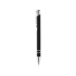 Шариковая ручка Cork, черный/серебристый, алюминий с резиновым покрытием