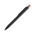 Ручка металлическая шариковая «Blaze» с цветным зеркальным слоем, черный/оранжевый, черный/оранжевый, металл