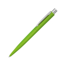 Ручка шариковая металлическая LUMOS soft-touch, зеленое яблоко
