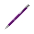 Ручка металлическая шариковая Legend, фиолетовый, фиолетовый, алюминий