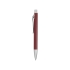 Ручка металлическая шариковая Large, бордовый/серебристый, бордовый/серебристый, металл