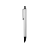 Ручка металлическая шариковая «Ellipse» овальной формы, серебристый/черный, серебристый, металл