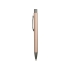Ручка металлическая soft touch шариковая Tender с зеркальным слоем, розовое золото/серый, розовое золото/серый, металл