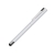 Ручка металлическая стилус-роллер STRAIGHT SI R TOUCH, серебристый