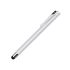 Ручка металлическая стилус-роллер STRAIGHT SI R TOUCH, серебристый, серебристый, металл
