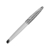 Ручка роллер Waterman модель Carene Contemporary White ST, серебристый/белый/черный, ювелирная латунь/лак/никеле-палладиевое покрытие