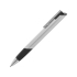 Ручка шариковая трехгранная UMA «TRIANGLE», с грипом, серебристый, серебристый, металл