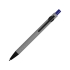 Ручка металлическая soft-touch шариковая «Snap», серый/черный/синий, серый/черный/синий, металл с покрытием soft touch
