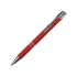Ручка металлическая шариковая C1 софт-тач, красный, красный, алюминий с покрытием soft-touch