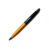 Ручка шариковая Pierre Cardin NOUVELLE, цвет - черненая сталь и оранжевый. Упаковка E., оранжевый/черный, латунь