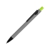 Ручка металлическая soft-touch шариковая «Snap», серый/черный/зеленое яблоко, серый/черный/зеленое яблоко, металл с покрытием soft touch