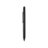 Ручка шариковая металлическая Tool, черный. Встроенный уровень, мини отвертка, стилус, черный, металл