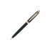 Ручка шариковая ECO с поворотным механизмом. Pierre Cardin, черный матовый/золотистый, корпус- латунь, лак/отделка и детали дизайна- сталь, позолота