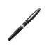 Ручка-роллер Bicolore Black, Cerruti 1881, черный/серебристый, 