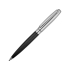 Ручка шариковая «Стратосфера» черная, черный/серебристый, металл