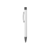 Ручка металлическая soft touch шариковая Tender, белый/серый, белый/серый, металл