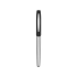 Ручка роллер Roma, серебристый/черный, серебристый/черный, металл