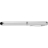 Ручка-стилус Каспер 3 в 1, серебристый, серебристый, металл/каучук