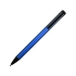 Ручка металлическая шариковая «Loop», синий/черный, синий/черный, металл