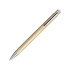 Шариковая ручка Izmir, золотистый/серебристый, алюминий