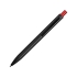 Ручка металлическая шариковая «Blaze» с цветным зеркальным слоем, черный/красный, черный/красный, металл