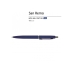 Ручка металлическая шариковая San Remo, 1,0мм, синие чернила, ярко-синий, ярко-синий, металл с покрытием soft-touch