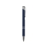 Ручка металлическая шариковая C1 софт-тач, темно-синий, темно-синий, алюминий с покрытием soft-touch