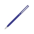 Ручка металлическая шариковая Slim, синий, синий, алюминий