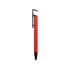 Ручка-подставка металлическая, «Кипер Q», красный/черный, красный/черный, металл/пластик