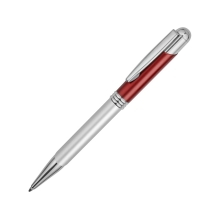 Ручка шариковая «Мичиган», серебристый/красный