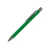 Ручка шариковая UMA STRAIGHT GUM soft-touch, с зеркальной гравировкой, зеленый, зеленый, металл с покрытием soft-touch