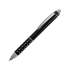 Ручка шариковая Bling, черный, черные чернила, черный/серебристый, абс пластик/алюминий